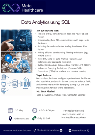 Data Analytics using SQL
