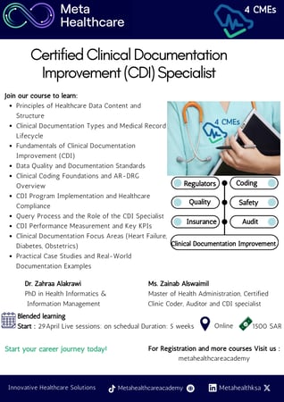 Certified Clinical Documentation Improvement (CDI) Specialist