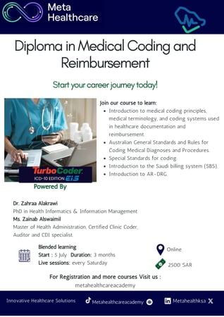 Diploma in Medical Coding and Reimbursement
