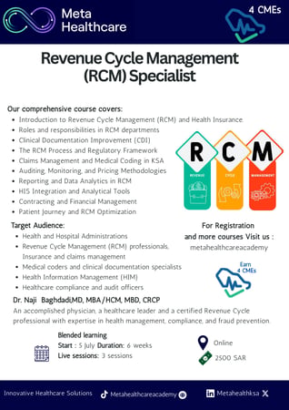 Revenue Cycle Management (RCM) Specialist