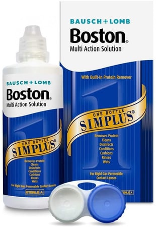 محلول العدسات الصلبة بوستن Boston Simplus Multi Action Solution 120ml
