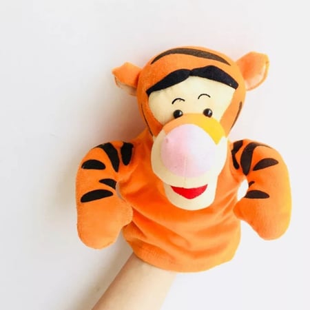 دمى اليد على شكل نمر