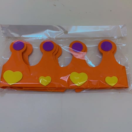 تيجان تشجيع اللون عشوائي