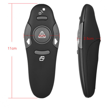 مؤشر ليزر ومقلب شرائح بوربوينت