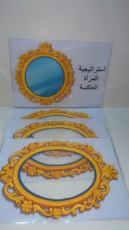 استراتيجية المرآة العاكسة -٥ قطع- مقاس A4