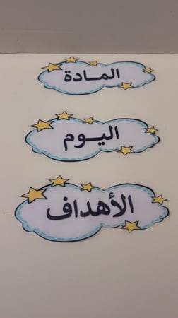 بطاقات تنظيم السبورة (9 قطع مع مغناطيس)