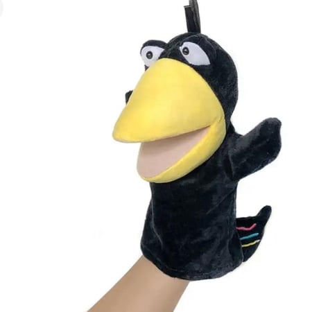 دمى اليد على شكل طير