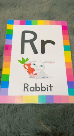 بطاقات الحروف الانجليزية -26بطاقة