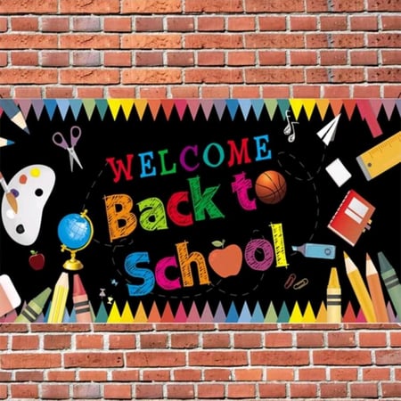 زينة قماشية العودة للمدرسة