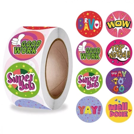 شريط ستكرات تشجيعية 500 ستكر