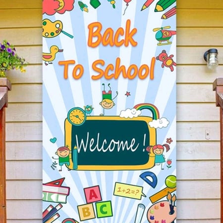 زينة قماشية العودة للمدرسة