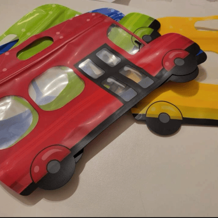 توزيعات على شكل باص