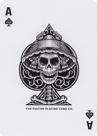 ورق لعب بلوت ايس فولتنس داي اوف ذا ديد