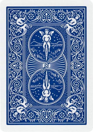 ورق لعب بلوت بايسكل جامبو بيج بوكس - ازرق