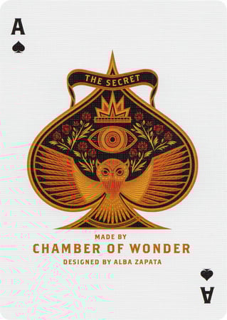 ورق لعب بلوت ذا سيكرت - احمر