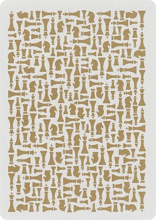 ورق لعب بلوت نيتس 2V - ابيض