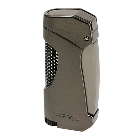 ولاعة فيكتور فالر شعلة نفاثة واحدة - برونز مصقول