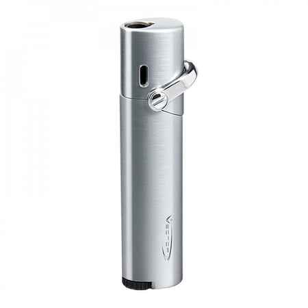 ولاعة فيكتور مستيك شعلة نفاثة واحدة - كروم مصقول