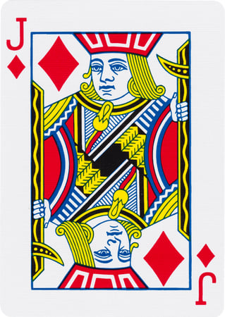 ورق لعب بلوت بايسكل جامبو بيج بوكس - احمر