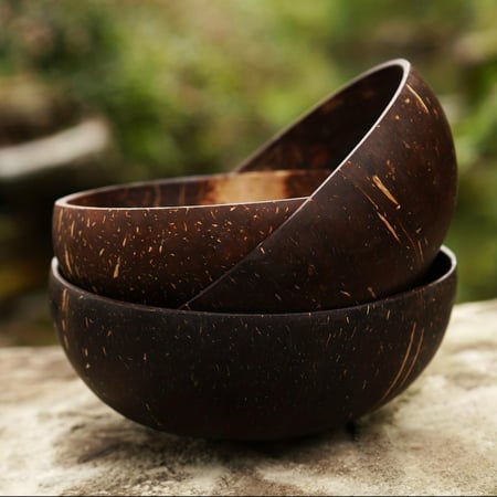 وعاء خشبي 3 قطع