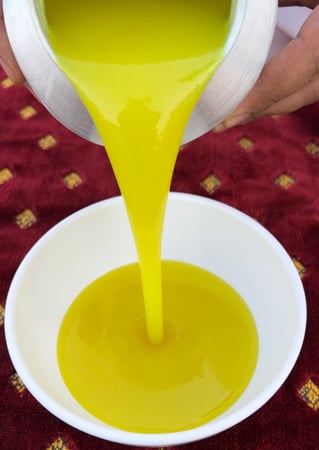 سمن غنم خاص ( أصفر ) 1 لتر تقريبا