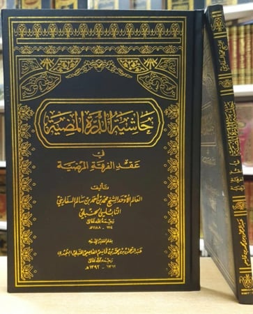 حاشية الدرة المضيئة / الشيخ عبدالرحمن بن قاسم / طبعة بيروت