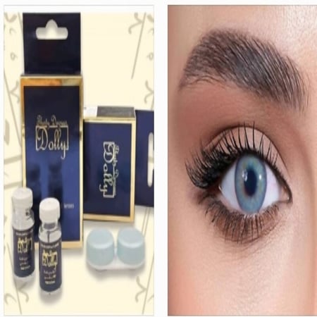 عند شراء 2 تحصل على مجانا عدسات دوللي D 004