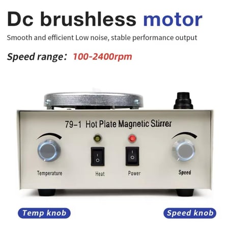 خلاط مزج الزيوت والعطور مع وضعيه التسخين