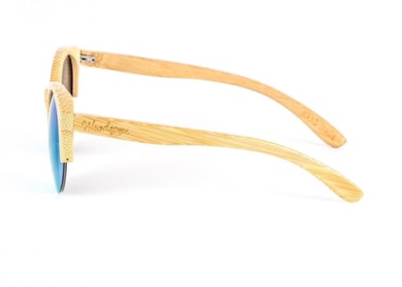 Duwood نظارات خشبية - أزرق/أخضر