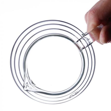 إبريق التقديم الزجاجي بسعة 600 ملليلتر