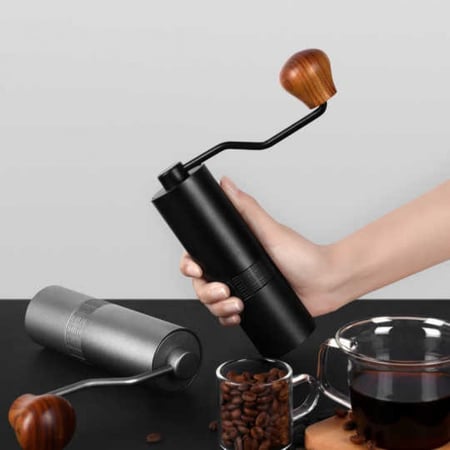 موجي مطحنة قهوة من الستانلس ستيل