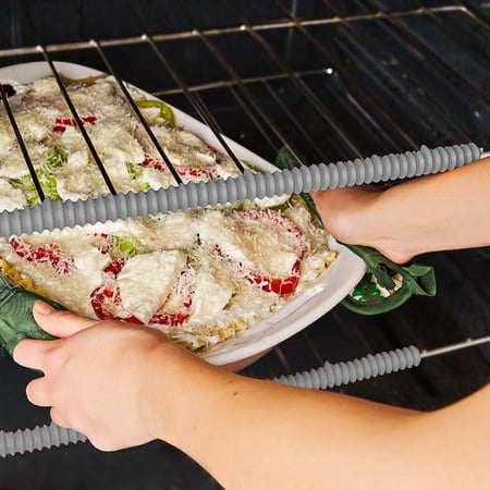 واقي رف الفرن الآمن