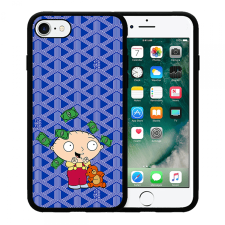 غطاء آيفون (ستيوي) - أزرق