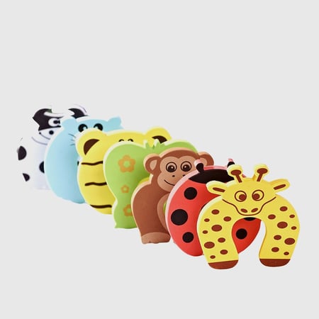 مصدات الباب العازلة للأطفال