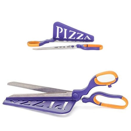 مقص البيتزا 2 في 1