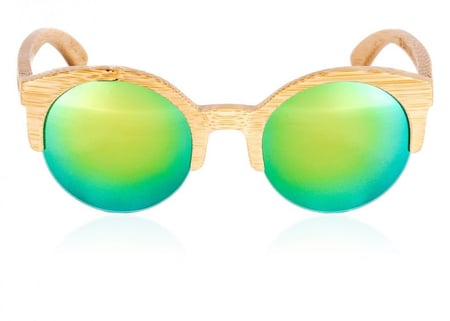 Duwood نظارات خشبية - أزرق/أخضر