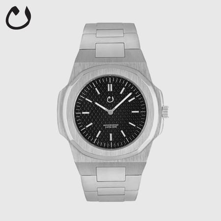 ساعة نون - مونتري فضي