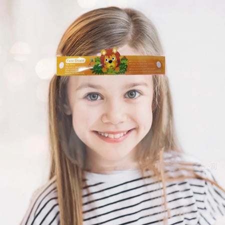 درع الوجه الشفاف للأطفال (3 قطع)