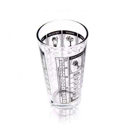 كوب زجاجي لقياس المشروبات 400 مل