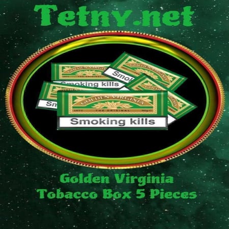 تبغ قولدن فرجينيا 250 جرام ( 5 اكياس )  • الكيس = 50 جرام