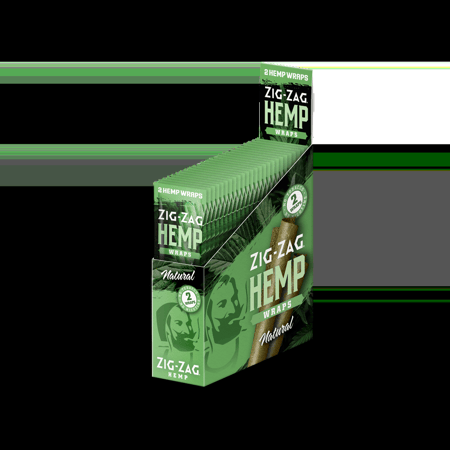 ZIG ZAG HEMP WRAPS NATURAL