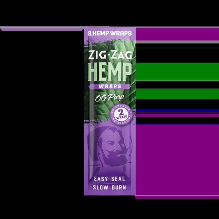 ZIG ZAG HEMP WRAPS OG PURP