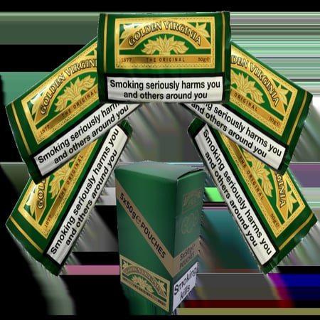 تبغ جولدن فرجينيا -قولدن فرجينيا - GOLDEN VIRGINIA ROLLING TOBACCO