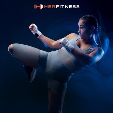 تدريب كيك بوكسينق