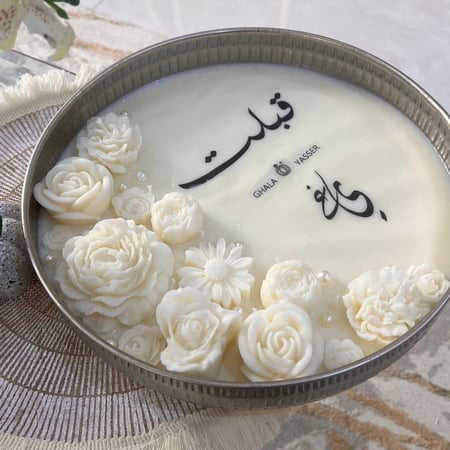 شمعه العروس شموع الهبه