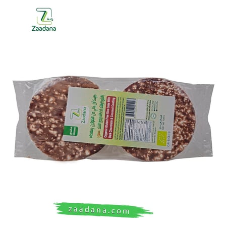كيك ارز خالي من الجلوتين بالشوكولاته وجوز الهند العضوي 100غ