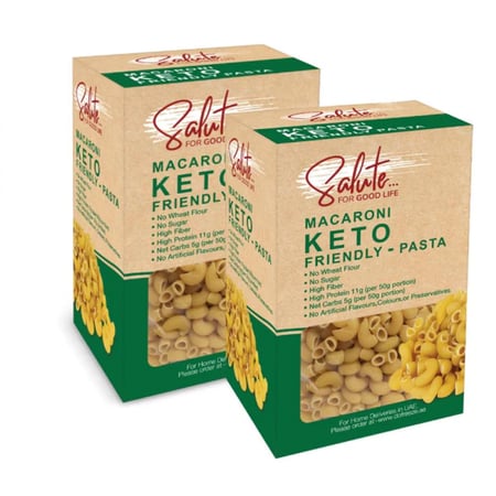 كيتو مكرونه باستا 200جم
