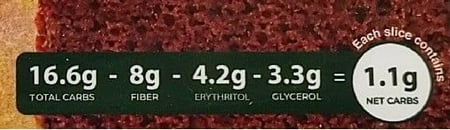 كيك كيتو شوكولاته 350 جم