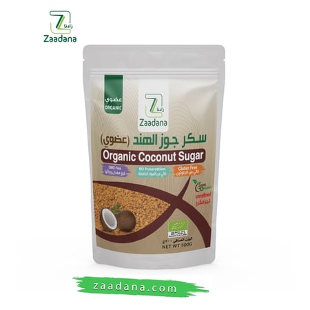 سكر جوز الهند العضوي