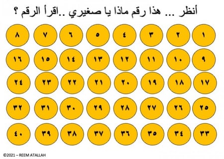 عرض بوربوينت للاطفال عن الارقام جاهز مميز لرقم ثمانية وثلاثين ( 38) ppt